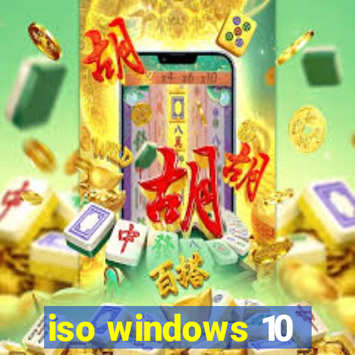 iso windows 10